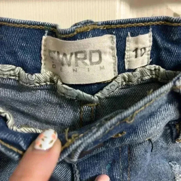 Kid’s FWRD DENIM &‎ CO. Paint Drip Jeans Size 10 - Picture 3 of 7